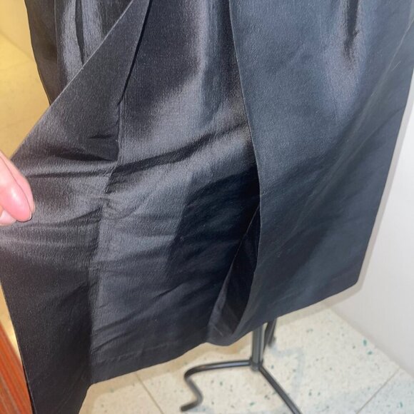 Poem  Womens Skirt Size 34 Black Pockets High Waist Pleated Casual Bangkok - Picture 8 of 8